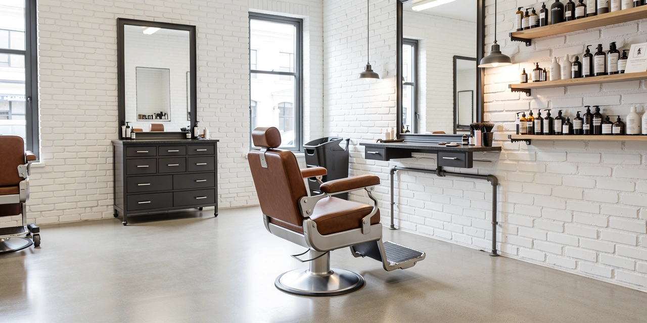 Modern barbershop